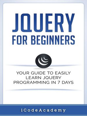 cover image of jQuery For Beginners